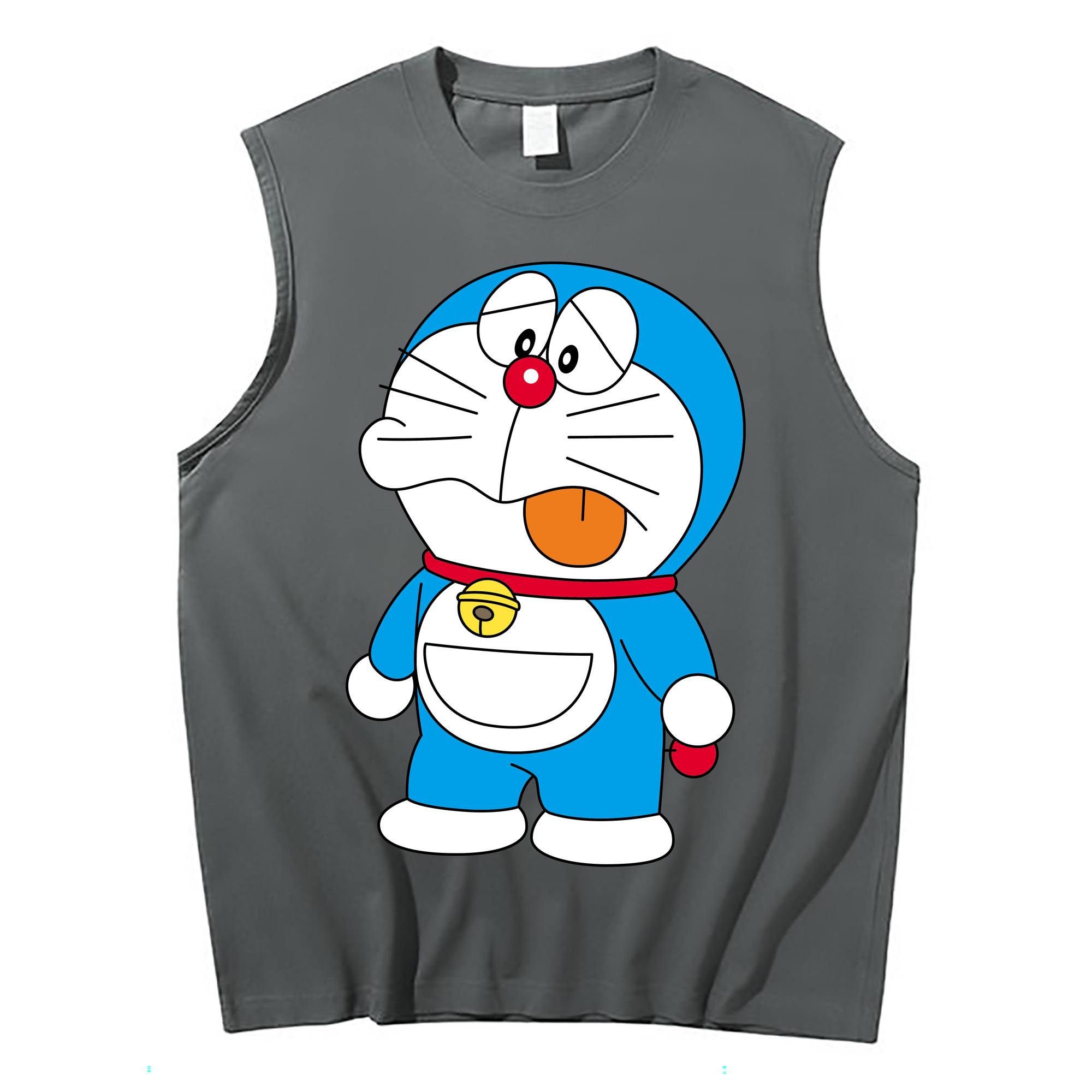 （画像用） ドラえもん Doraemon コットン100％タンクトップ（フロントプリント）